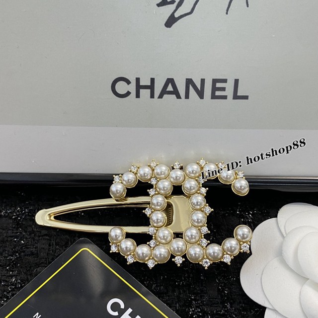 Chanel專櫃新款飾品 香奈兒熱銷款髮夾 zgb1293